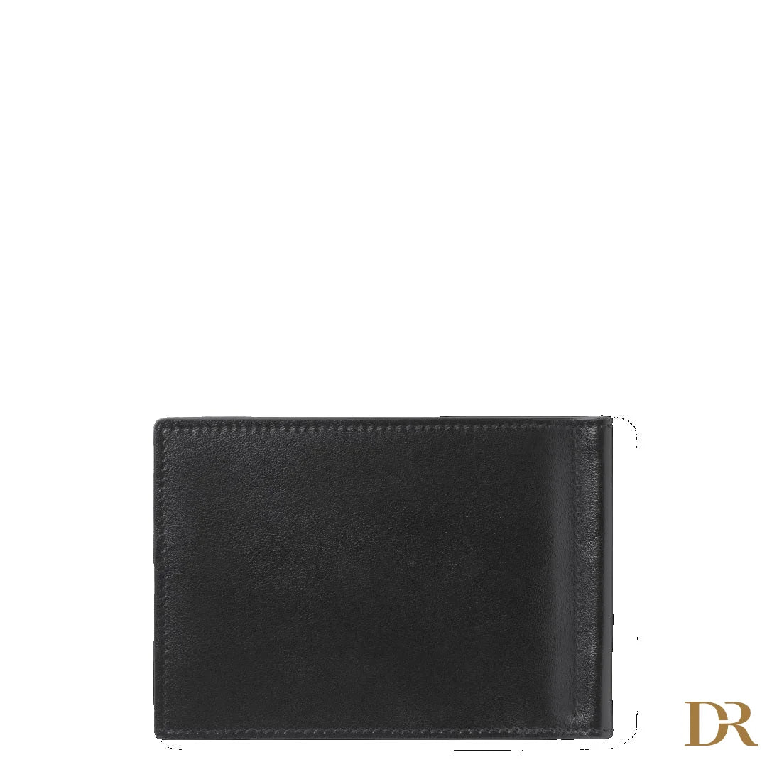 Montblanc Portafoglio Meisterstück 6 scomparti con fermasoldi nero 198313