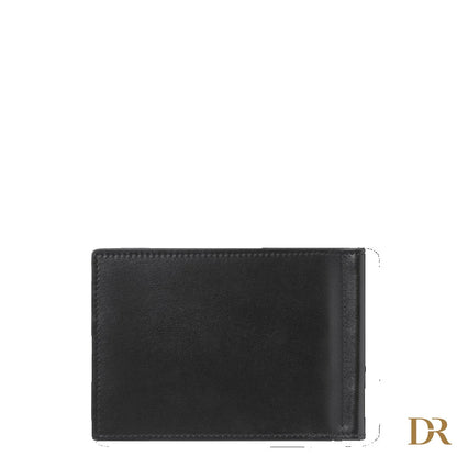 Montblanc Portafoglio Meisterstück 6 scomparti con fermasoldi nero 198313