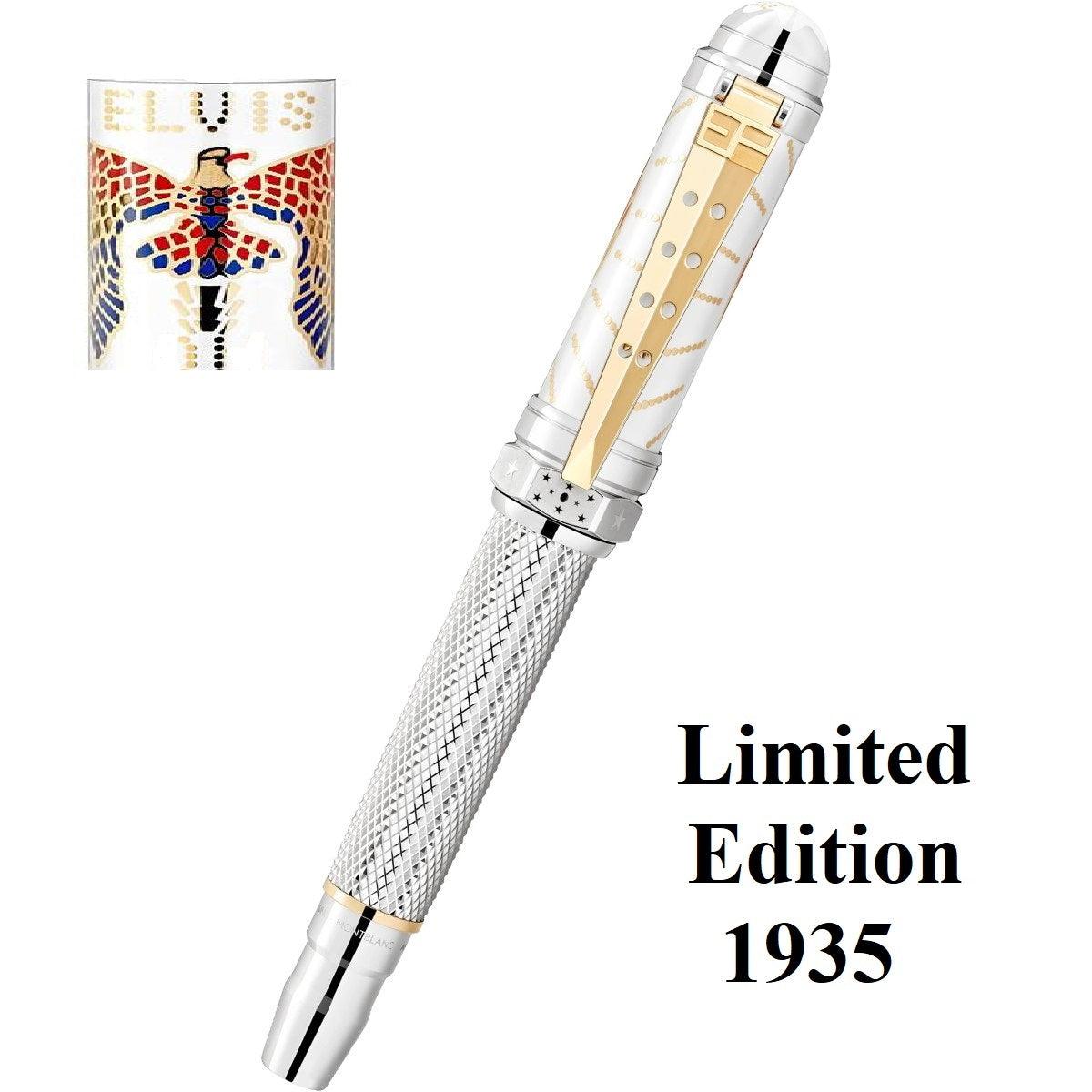 Montblanc Great Characters Elvis Presley 限量版 1935 滚珠笔 125508