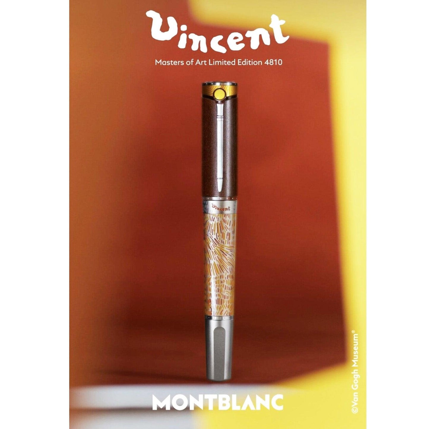 Montblanc Masters of Art 向文森特·梵高致敬限量版 4810 滚珠笔 129156