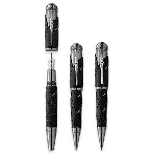 Montblanc set 3 penne Writers Edition Fratelli Grimm ( Stilografica + Roller + Sfera ) Limited Edition 128367