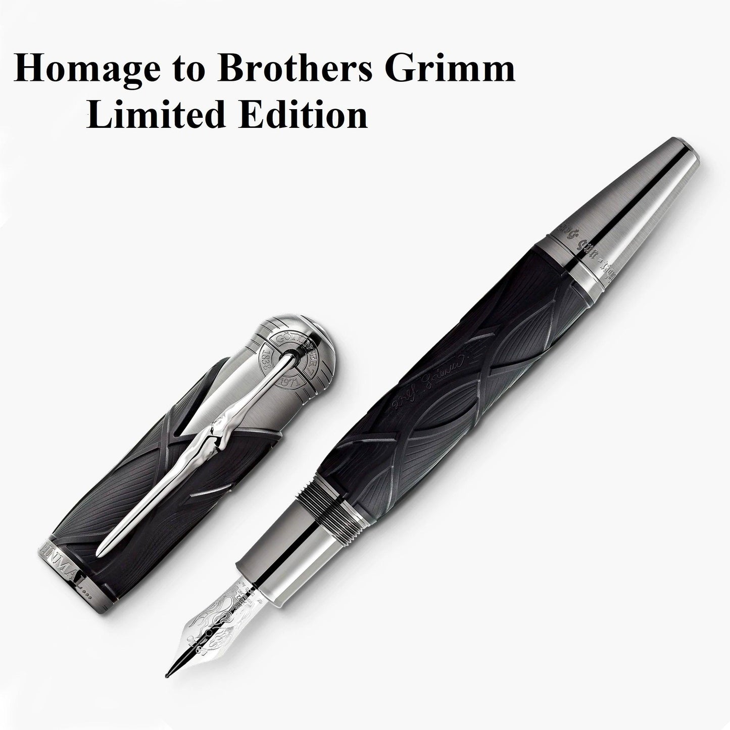 Montblanc set 3 penne Writers Edition Fratelli Grimm ( Stilografica + Roller + Sfera ) Limited Edition 128367