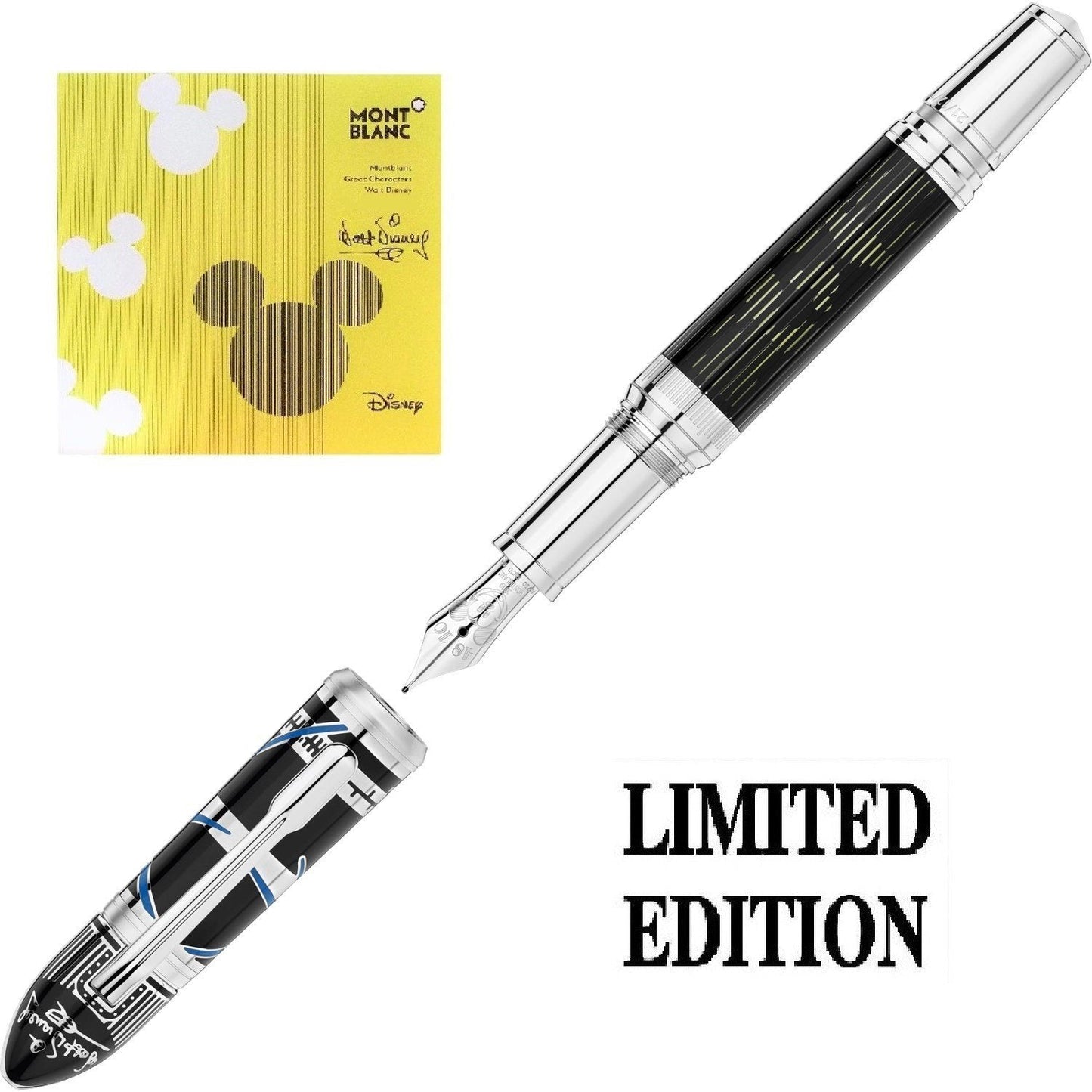 Montblanc Great Characters Walt Disney 限量版 1901 M尖钢笔 119837