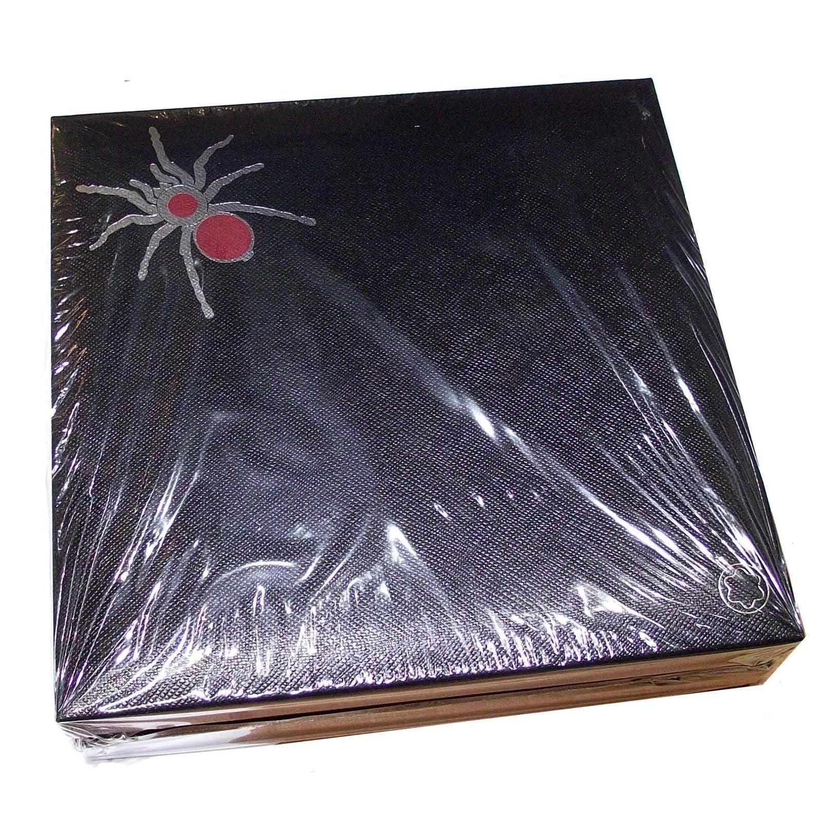 Montblanc stilografica heritage rouge et noir spider metamorphosis limited edition 1906 con copertina nera e emblema ragno rosso e argento