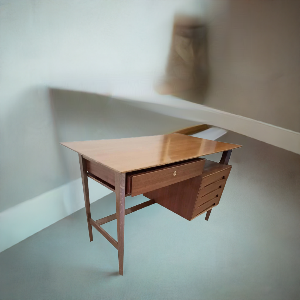 Scrivania scrittoio Palutari per Dassi design 1950 vintage