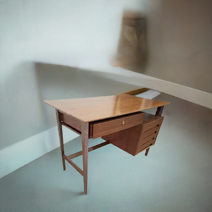 Scrivania scrittoio Palutari per Dassi design 1950 vintage