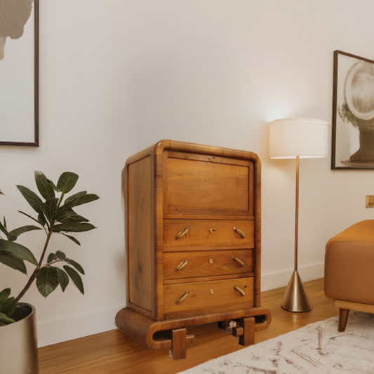 Secretaire in noce Art Decò anni ’50 Mid Century Modern