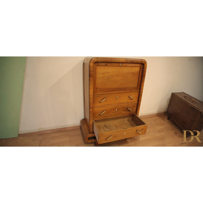 Secretaire in noce Art Decò anni 50 stile mid century modern Italia