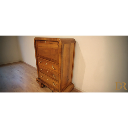 Secretaire in noce Art Deco anni 50 mid century modern Italia