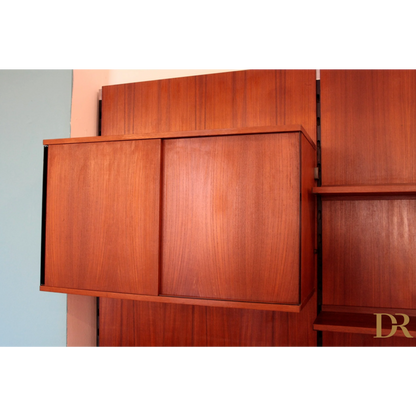 Vetrina modulare Urio di Luisa Parisi per Parete Modulore Urio degli anni 60