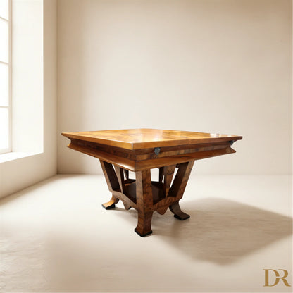 Tavolo Art Decò, Italia, Roma, realizzato per il ministro Bottai nel 1933 con iscrizione