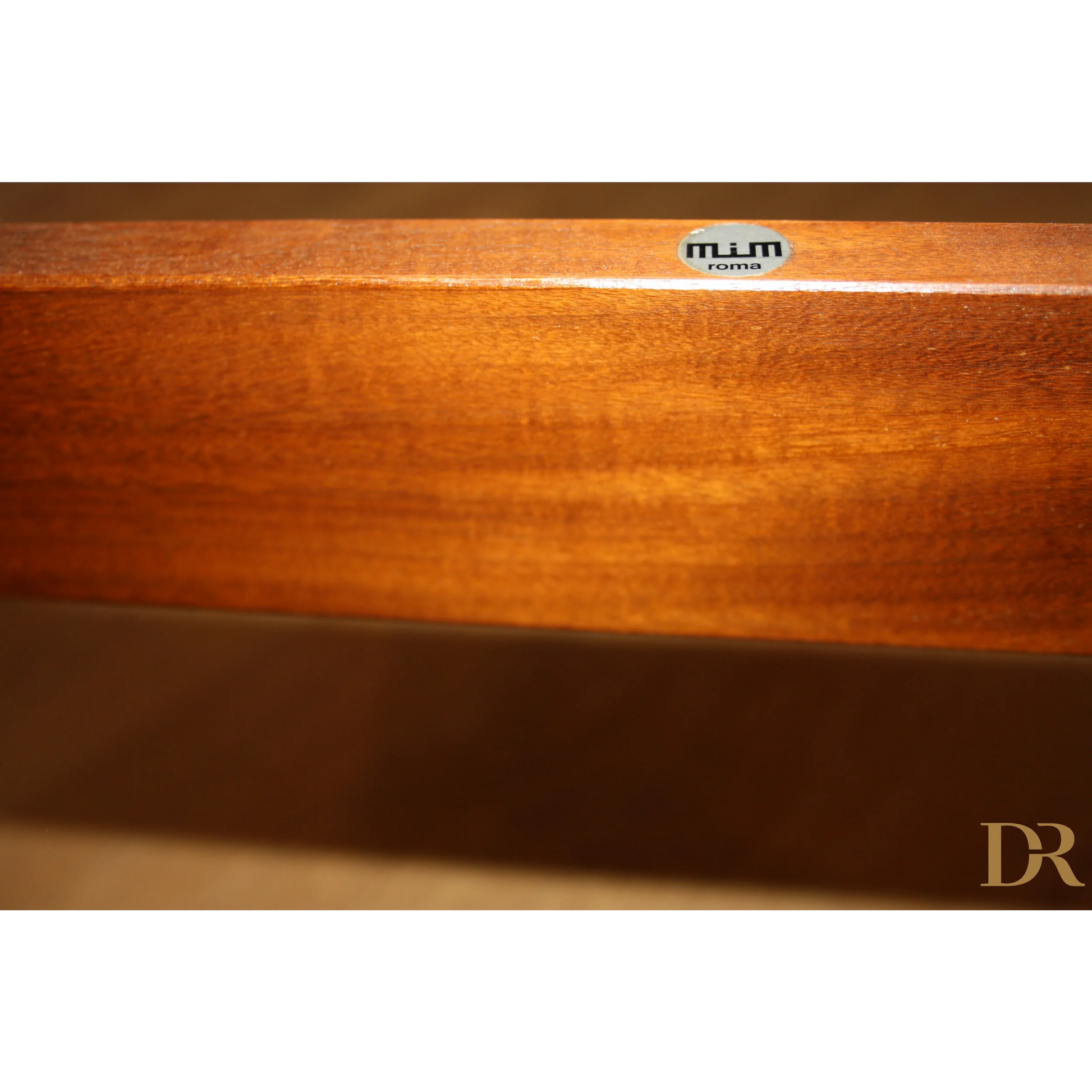 Piano in legno con finitura lucida, Tavolo Tolomeo di Ico Parisi ed Ennio Fazioli