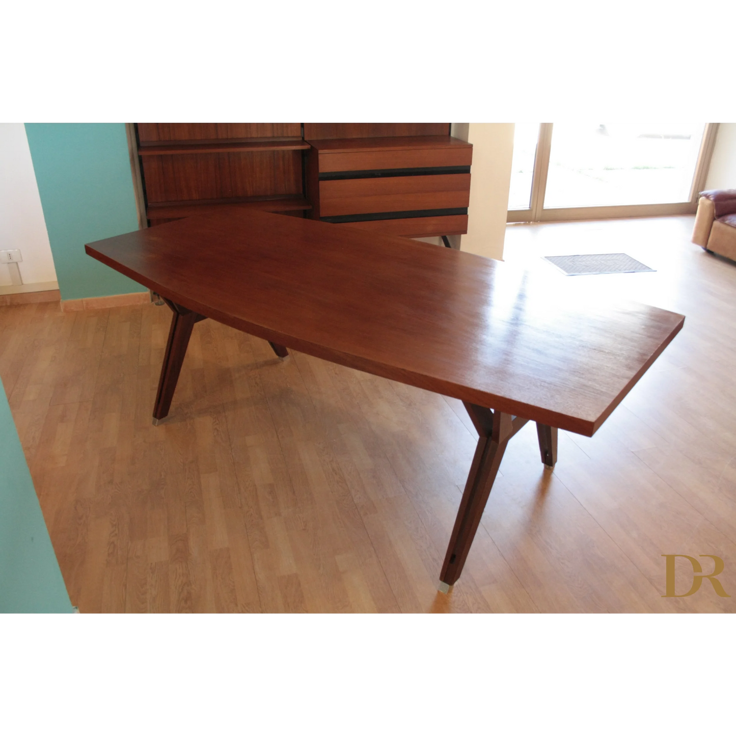 Tavolo Tolomeo di Ico Parisi ed Ennio Fazioli, elegante tavolo da pranzo anni 50