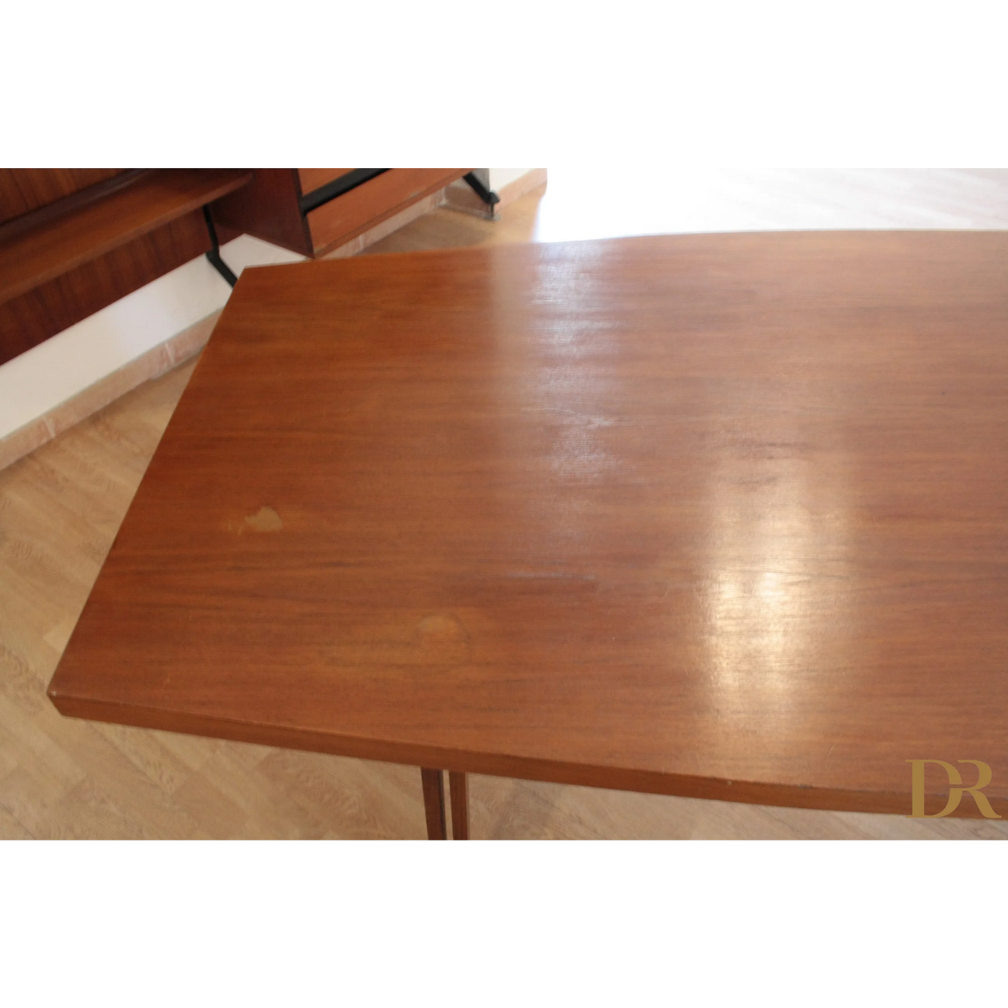 Alt testo: Tavolo Tolomeo di Ico Parisi ed Ennio Fazioli, 1958, tavolo in legno rettangolare