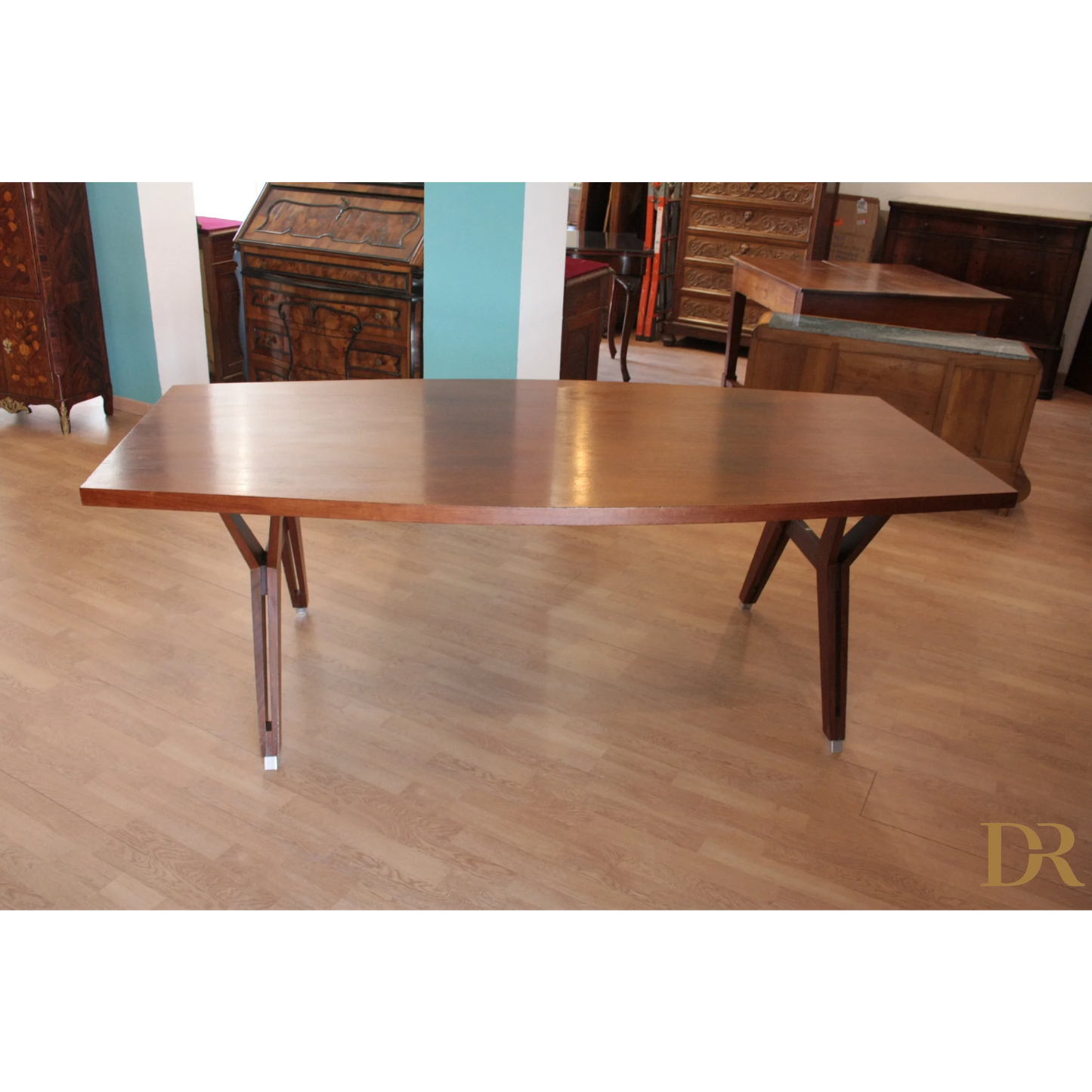 Altro tavolo tolomeo in legno rettangolare di Ico Parisi ed Ennio Fazioli