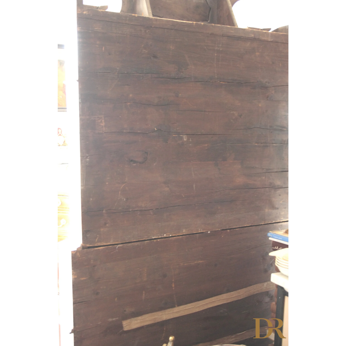 Parete in legno rustico vintage per casa e design originale Trumeau italiano lombardo