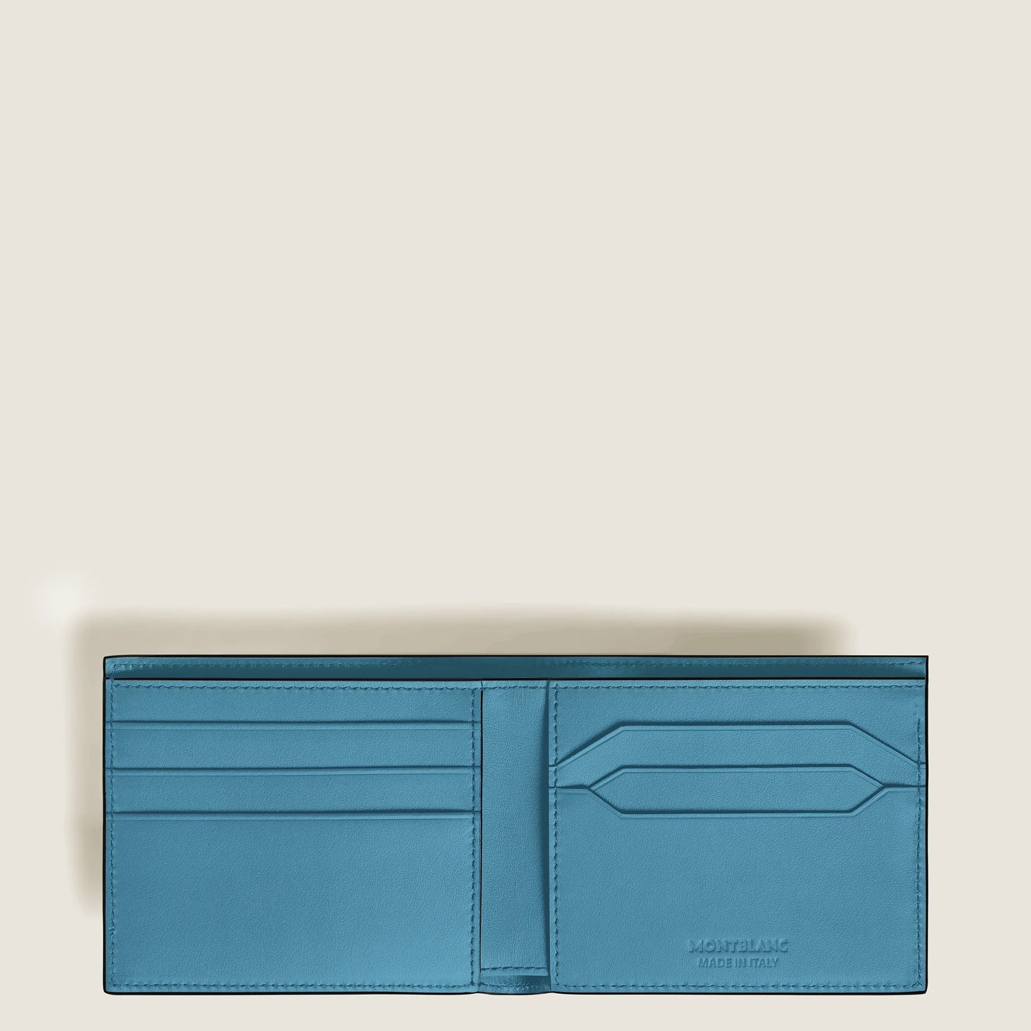 万宝龙 Meisterstück 蓝烟渐变六格钱包 199266