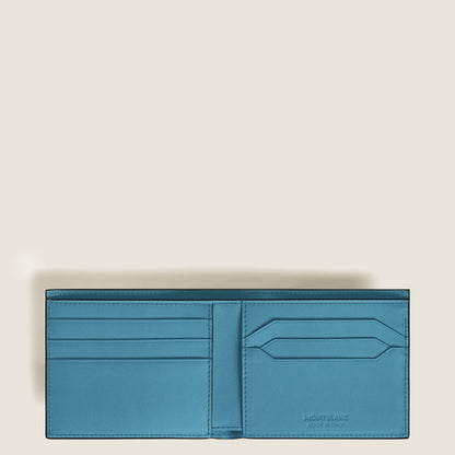 万宝龙 Meisterstück 蓝烟渐变六格钱包 199266