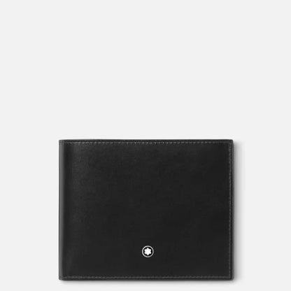 Montblanc Meisterstück 黑色10格带零钱袋钱包 198315
