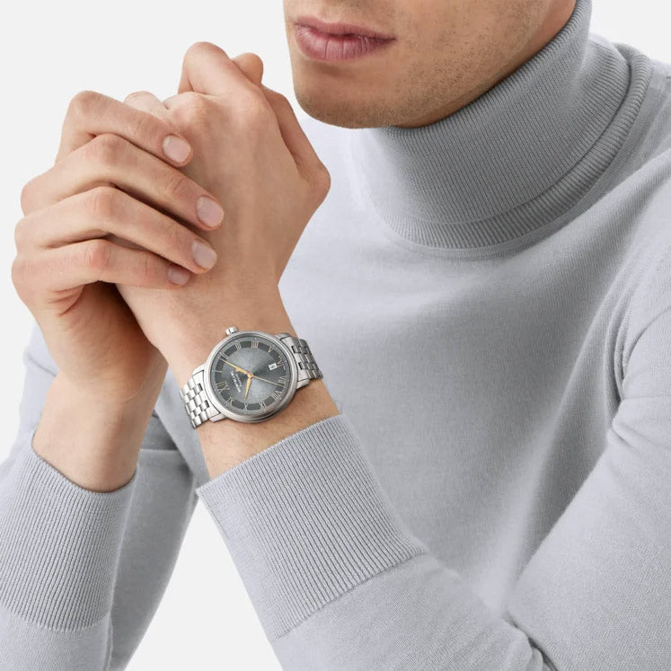 Montre Montblanc Tradition Automatic Date 40 mm Gris Acier Automatique 132433