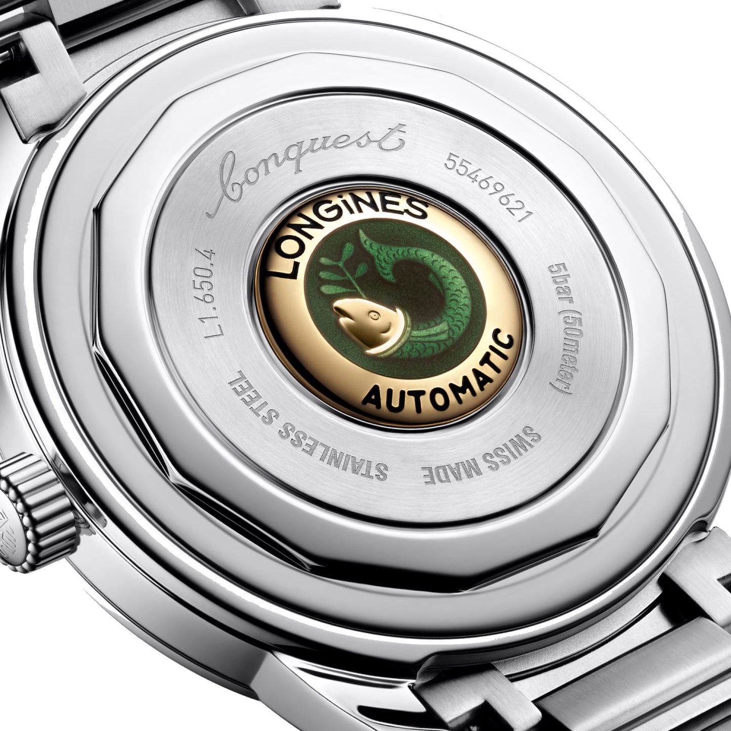 浪琴表 Heritage 40毫米黑色精钢自动腕表 L1.650.4.52.6