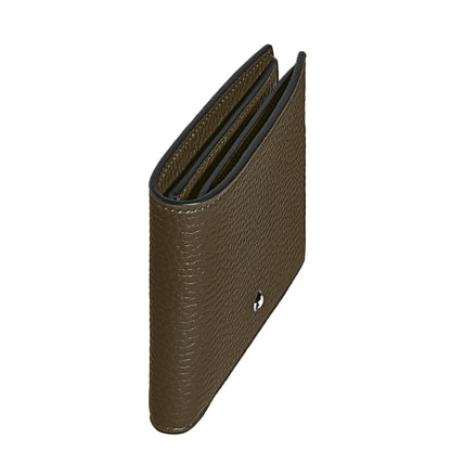 Montblanc 卡其色6卡位钱包 220197