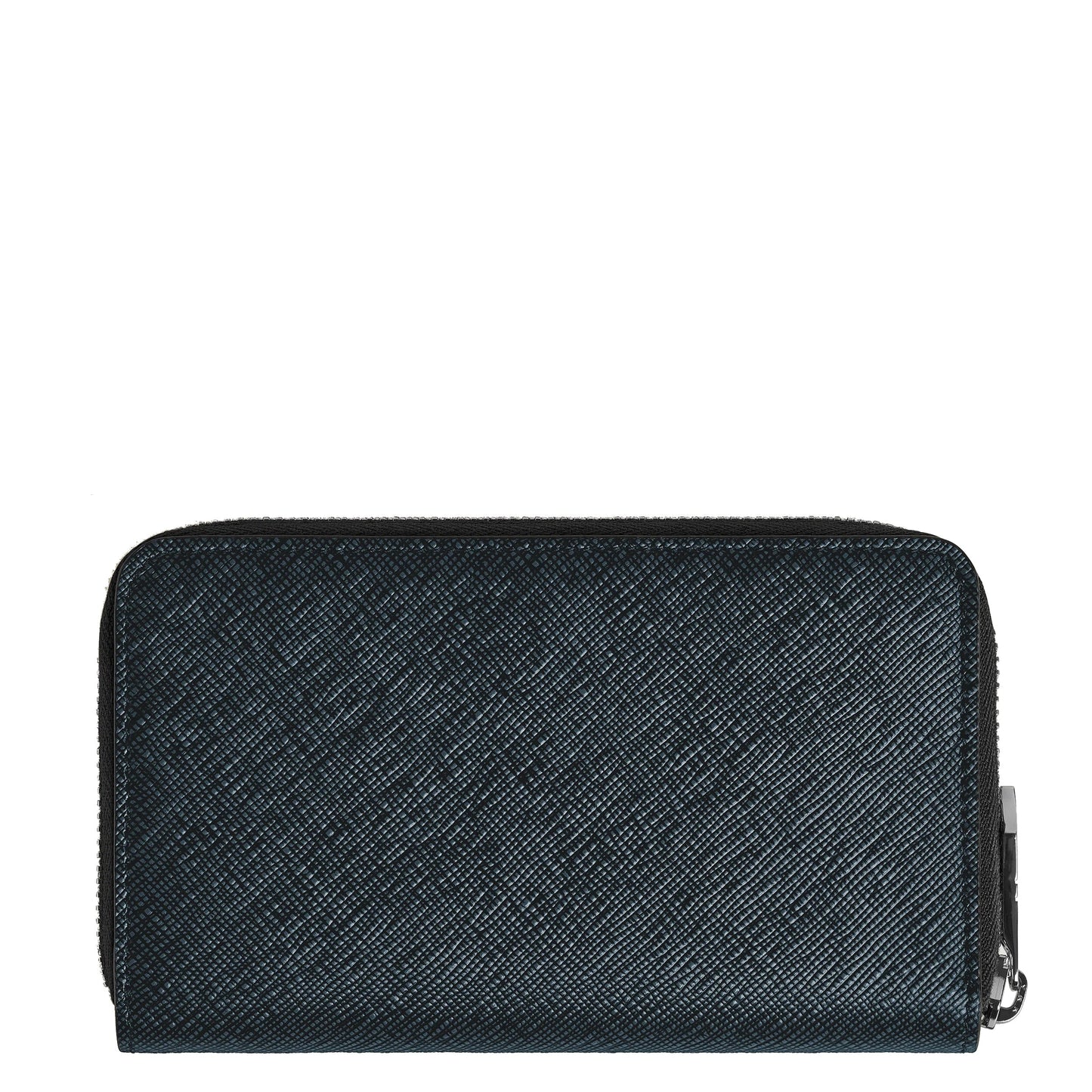 万宝龙 Sartorial tweed 蓝色 中号 拉链钱包 12格 220362