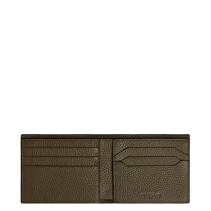 Montblanc 卡其色6卡位钱包 220197