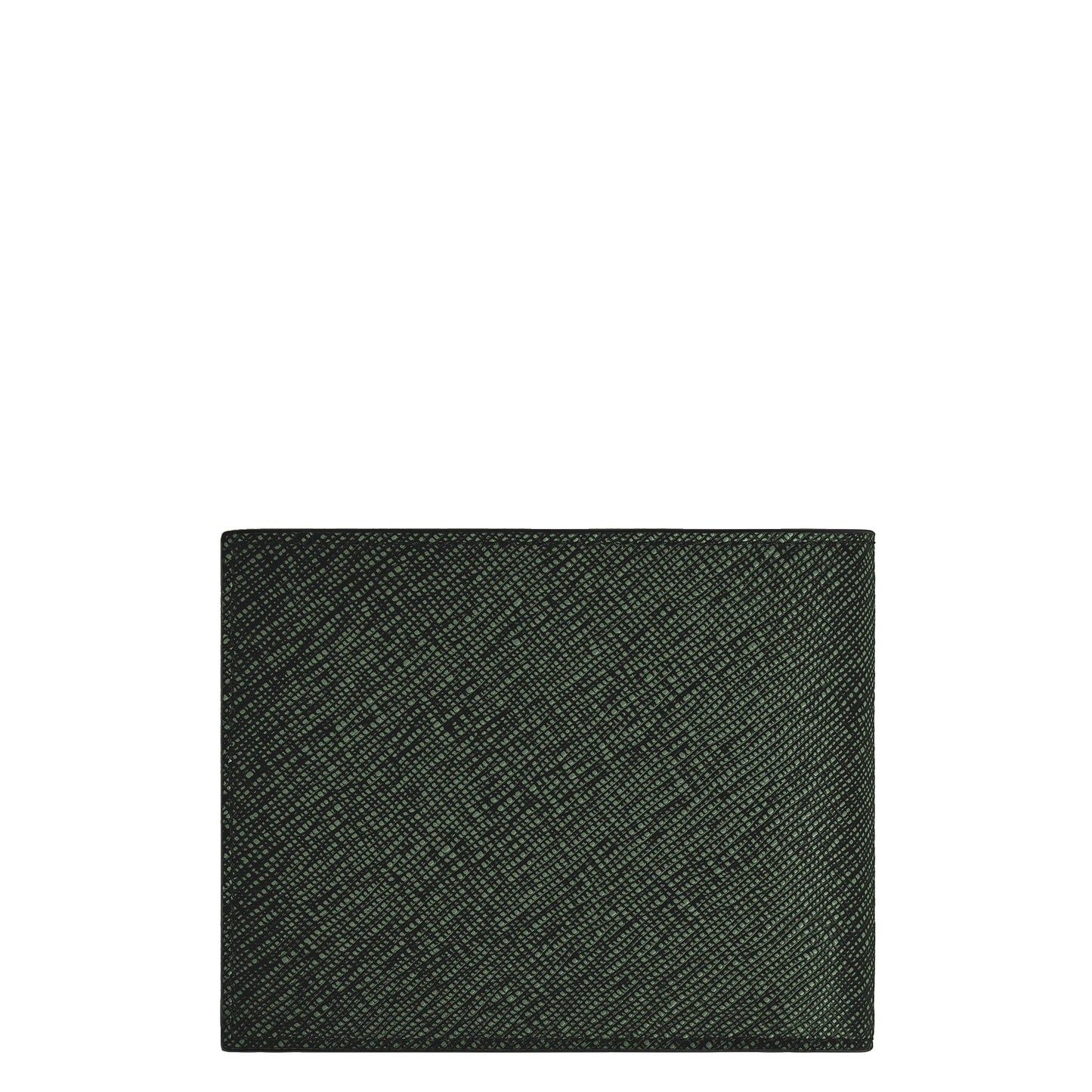 Montblanc portafoglio 6 scomparti sartorial tweed kaki 220385