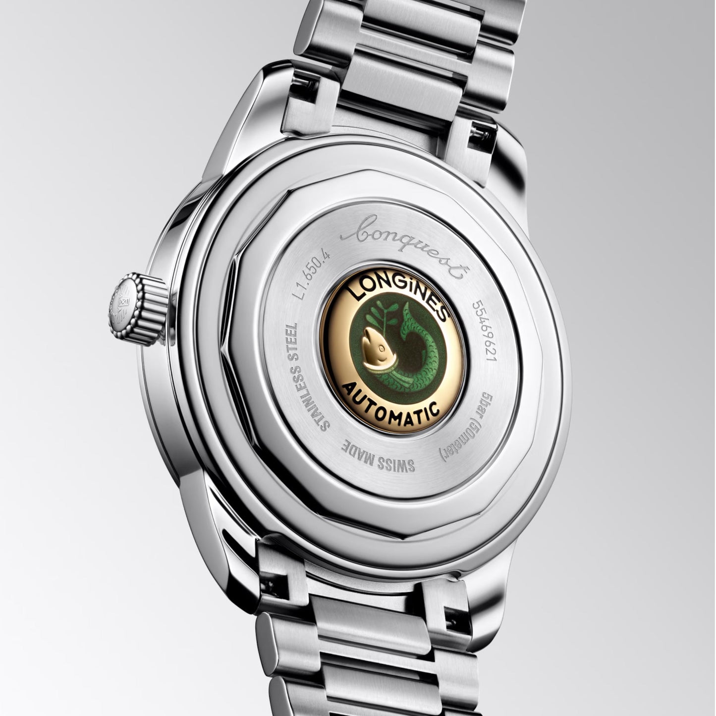 浪琴表 Heritage 40毫米黑色精钢自动腕表 L1.650.4.52.6