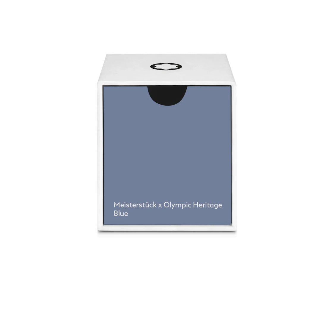 万宝龙墨水瓶 50ml Meisterstück x Olympic Heritage Chamonix 1924 蓝色 132953