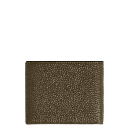 Montblanc 卡其色四格钱包带零钱袋 220216