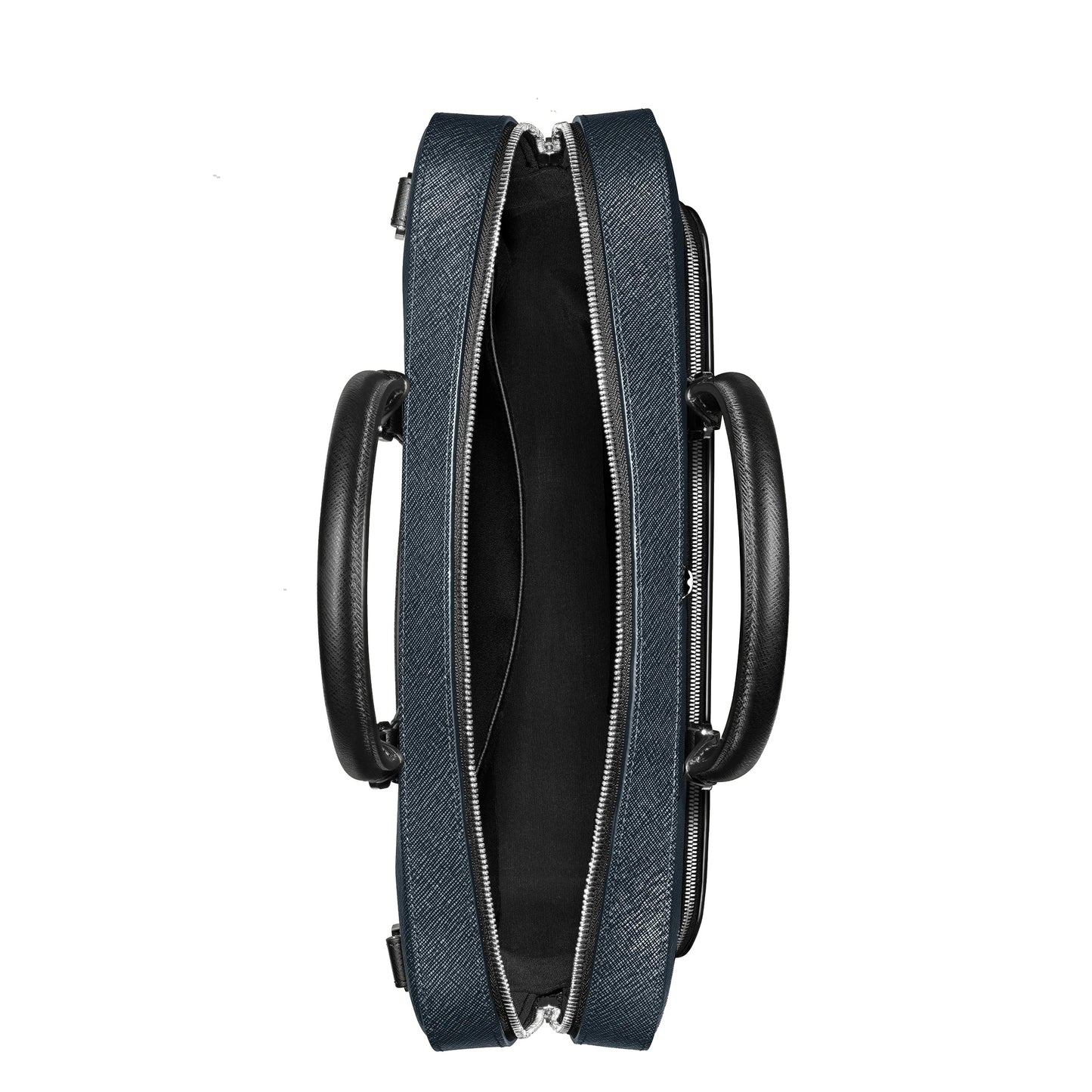 Montblanc 中号文件包 定制斜纹布 蓝色 220332