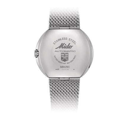 美度 Commander 1959 37毫米黑色自动上链钢表 M8429.4.N7.11