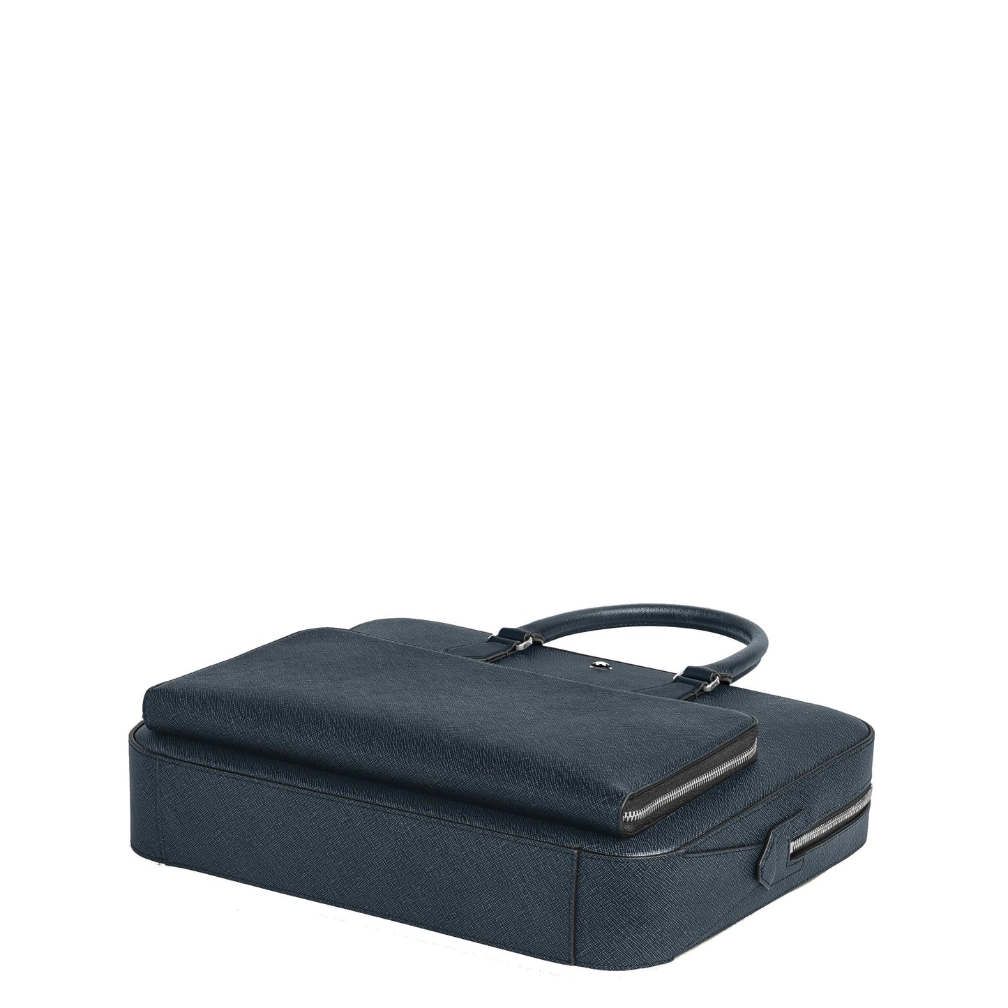 Montblanc 中号文件包 定制斜纹布 蓝色 220332