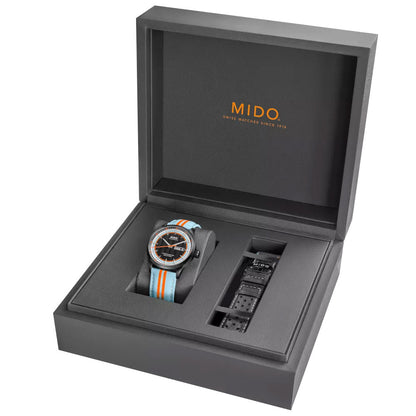 Mido Multifort 计时码表 1 Racer 42毫米 黑色 自动 不锈钢 PVD黑色处理 M038.431.36.051.00