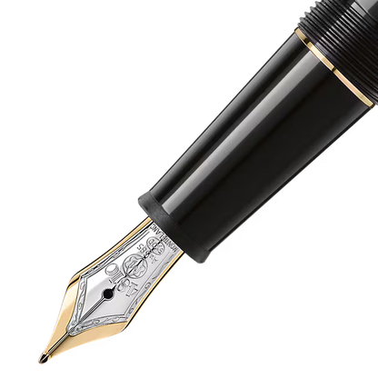 Montblanc stilografica Meisterstück Gold-Coated Classique punta M 132464